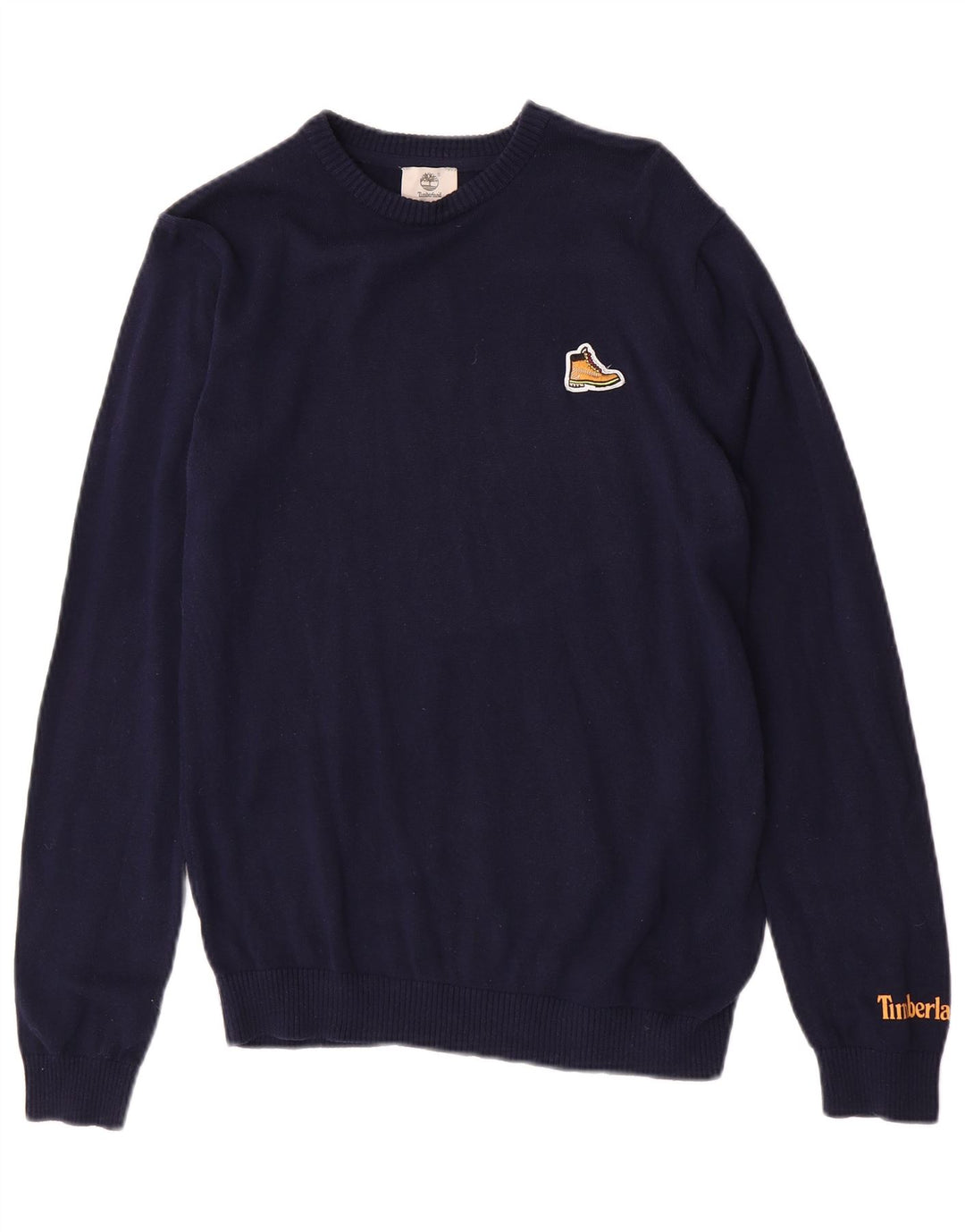 Sweter Timberland dla chłopców z okrągłym dekoltem 15-16 lat Średni granatowy