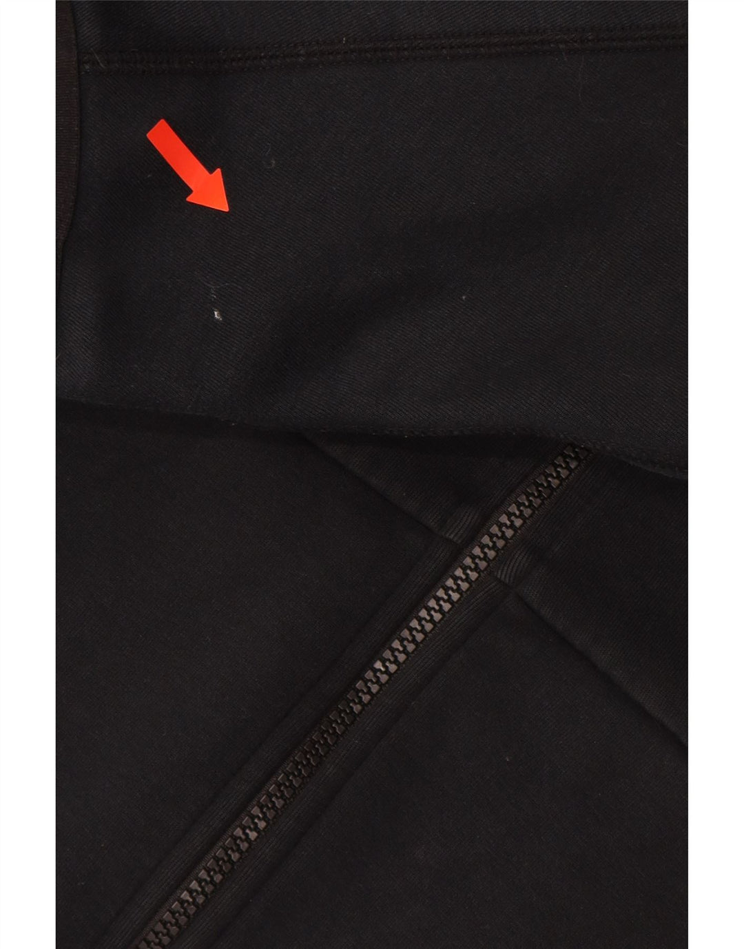 Męski sweter z kapturem i zamkiem NIKE, średniej wielkości, czarny, bawełniany