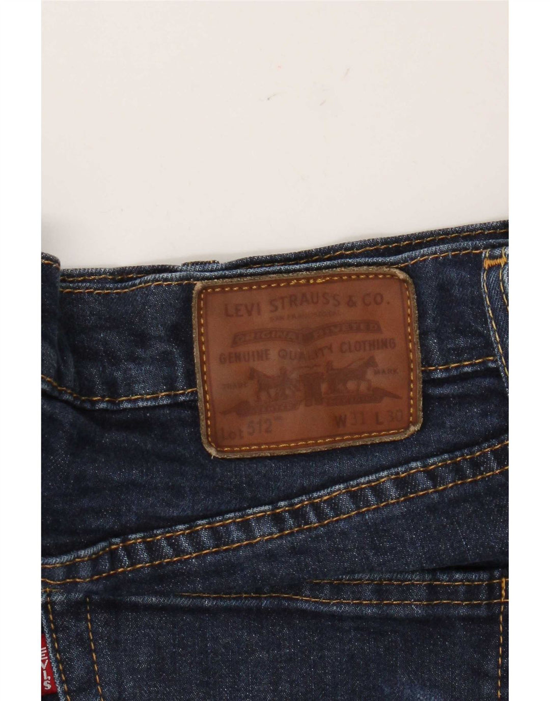 Męskie jeansy Levi's 512 Slim Tapered W31 L27 Granatowe
