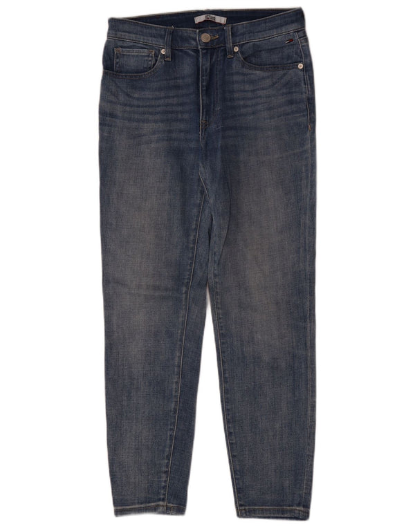 Damskie jeansy Slim Tommy Hilfiger W30 L27 Niebieskie bawełniane