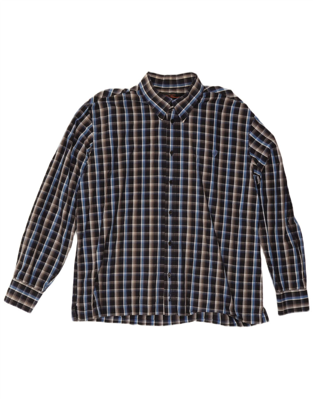 Koszula męska Ben Sherman 2XL, bawełniana w czarną kratkę