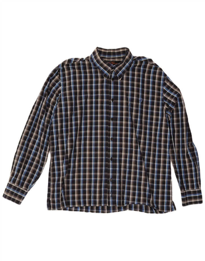 Koszula męska Ben Sherman 2XL, bawełniana w czarną kratkę