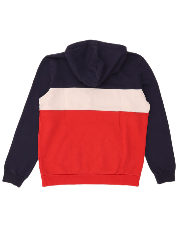 Męski sweter z kapturem Puma z grafiką, w kolorze średniej czerwieni