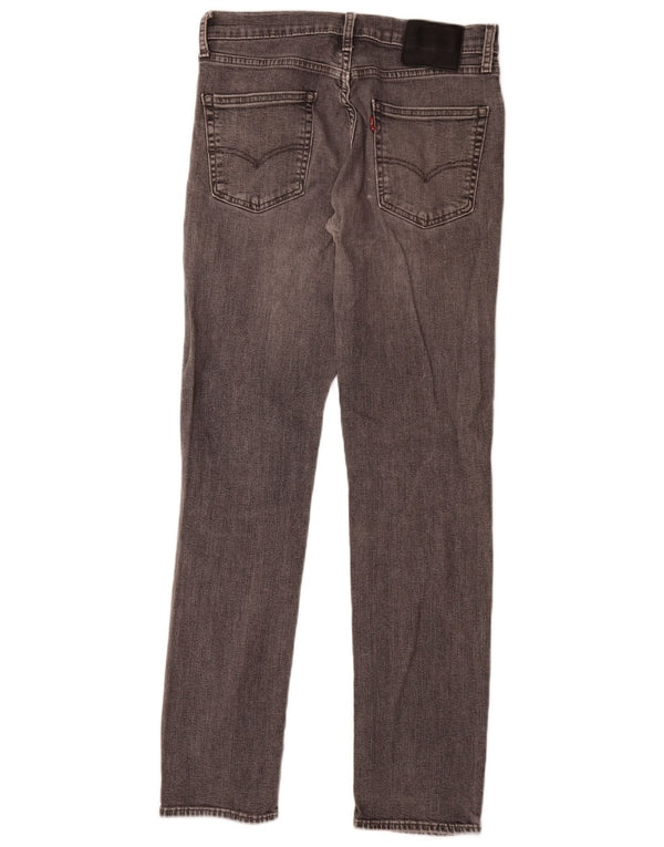 Męskie jeansy Levi's W32 L34 Szara bawełna