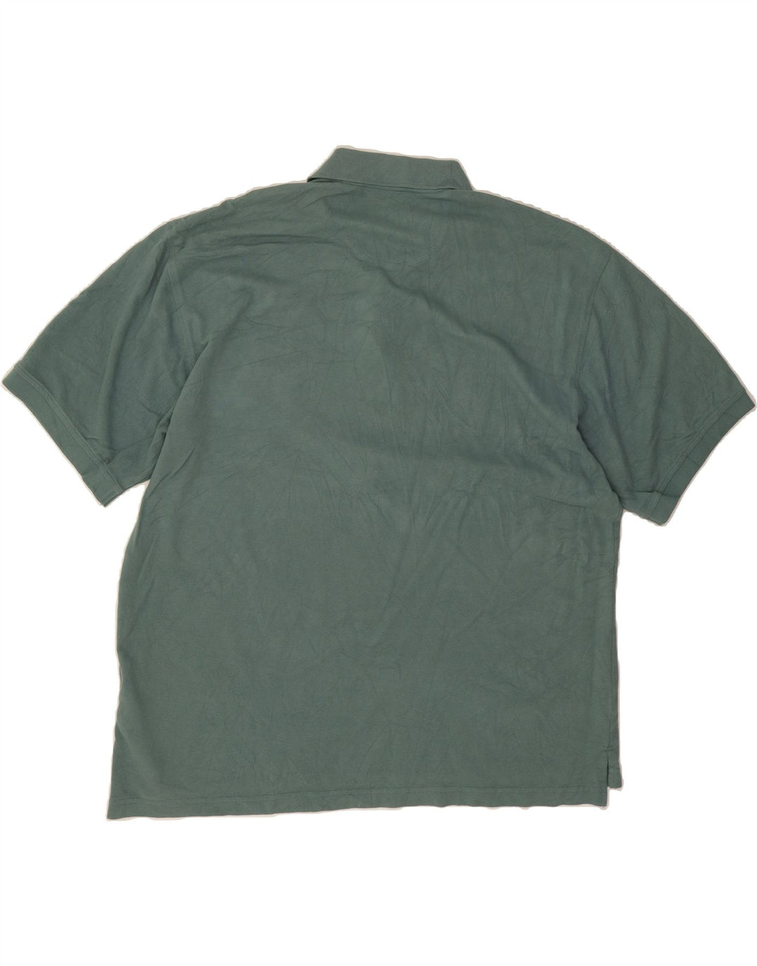 IZOD Mens Polo Shirt 2XL Green Cotton Vintage Izod and Second-Hand Izod from Messina Hembry 