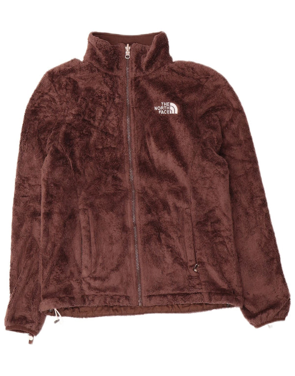 Damska kurtka polarowa The North Face UK 10, mała, brązowa, z poliestru