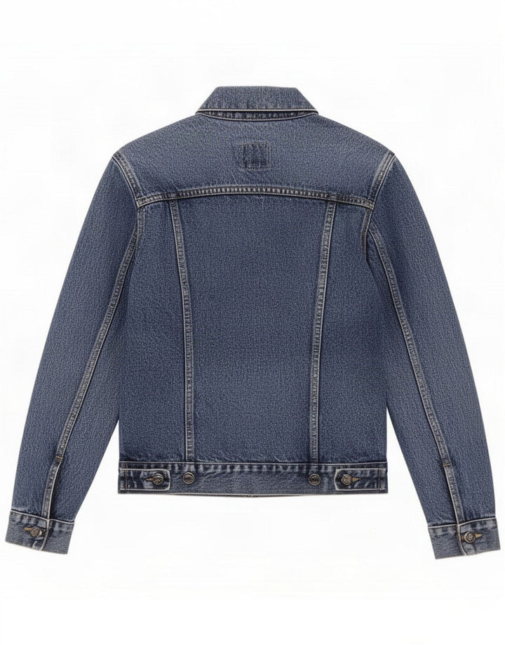 Gas Męska kurtka dżinsowa UK 38 Medium Blue