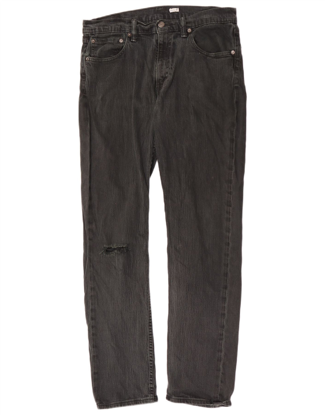 Męskie jeansy Levi's w trudnej sytuacji W33 L32, czarna bawełna
