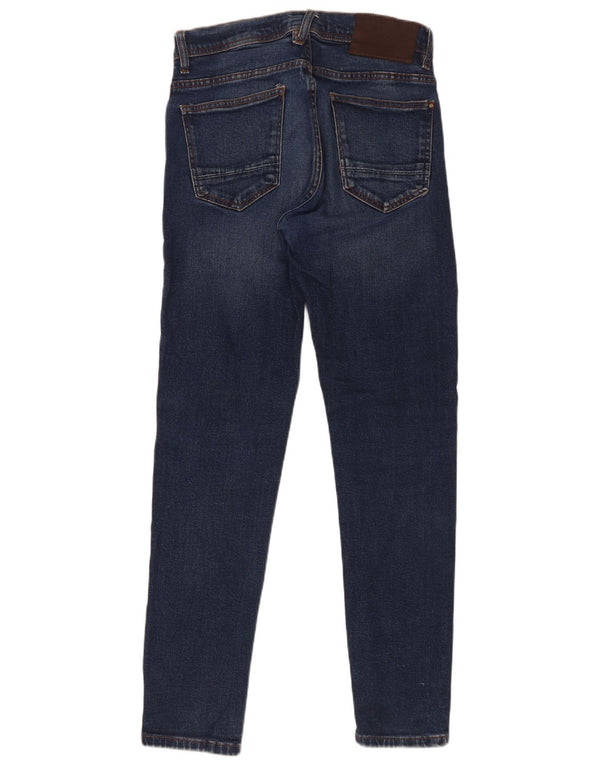 Męskie jeansy obcisłe Zara EU 38 Small W30 L31 Niebieskie bawełniane
