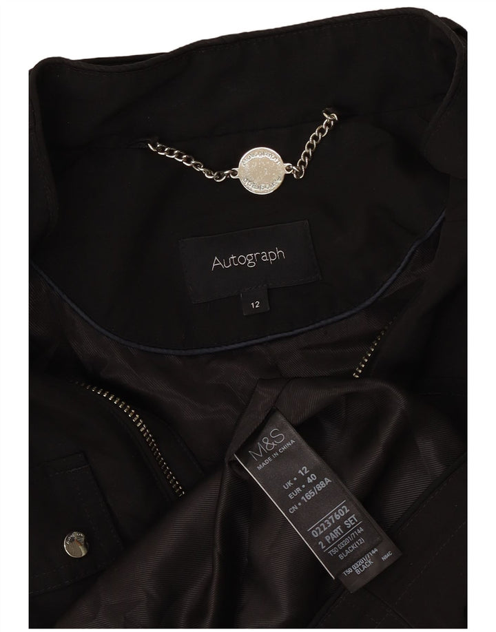 Kurtka damska Marks & Spencer Autograph Utility UK 12, średnia czarna