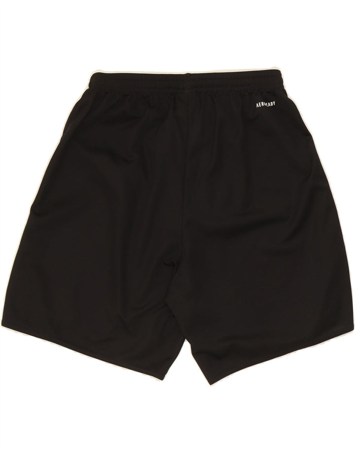 ADIDAS Mens Aeroready Sport Shorts Small Black Polyester Vintage Adidas and Second-Hand Adidas from Messina Hembry 