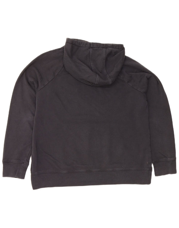 Damski sweter z kapturem Under Armour Graphic UK 16, duży, granatowy, bawełniany