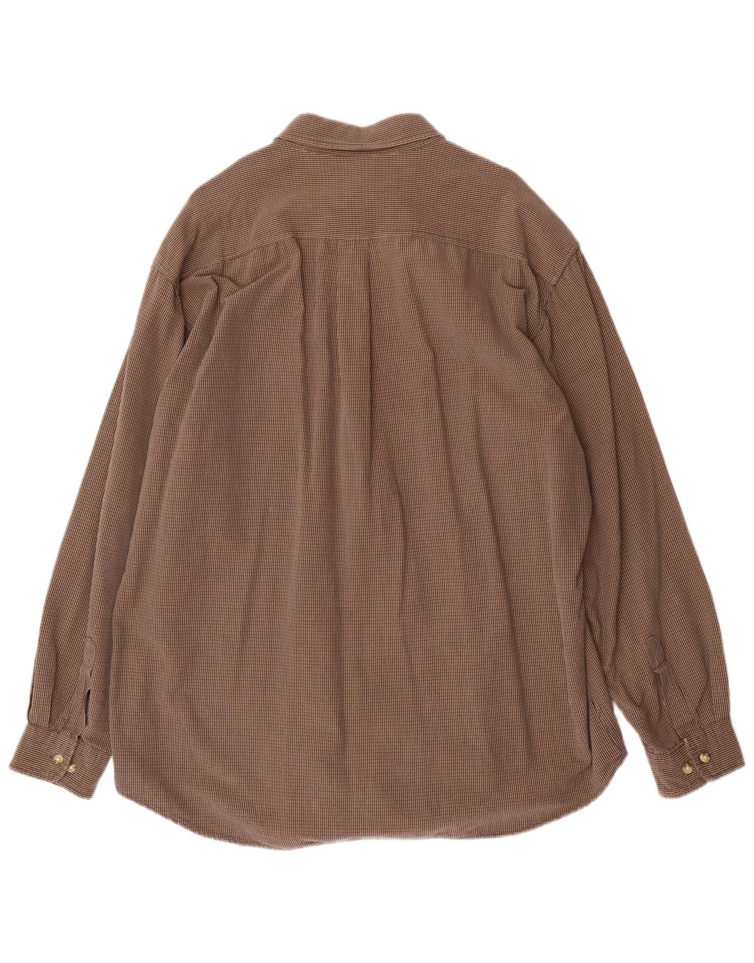 Koszula męska Dockers XL, bawełniana, brązowa krata