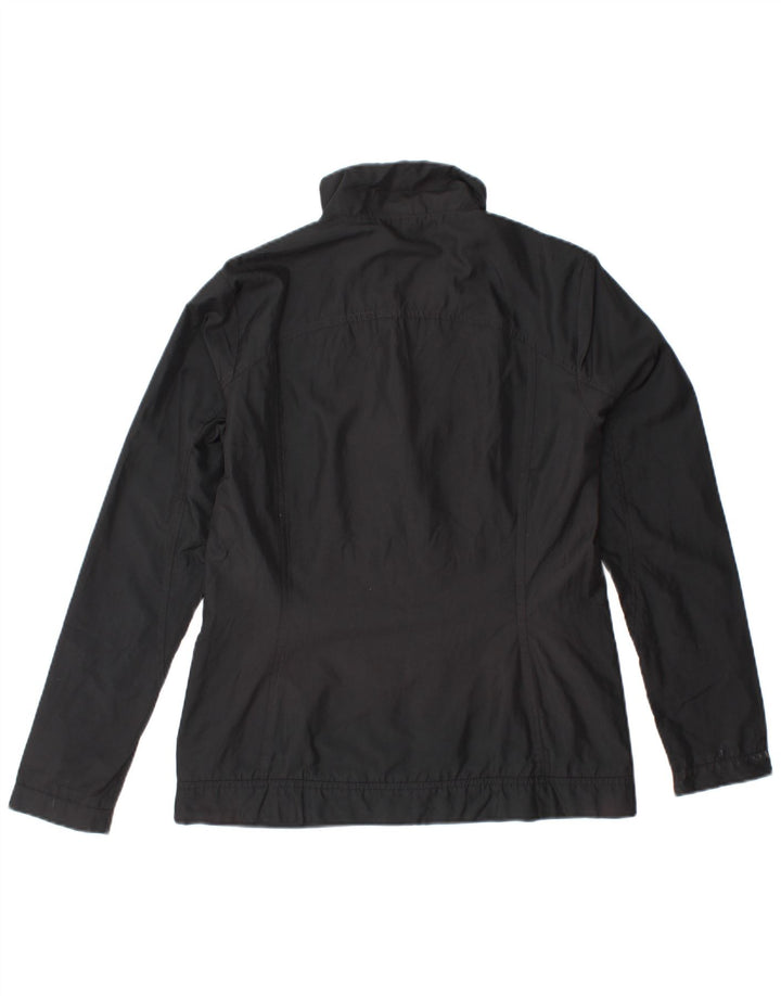 Damska kurtka dresowa ADIDAS UK 10, mała, czarna, poliester