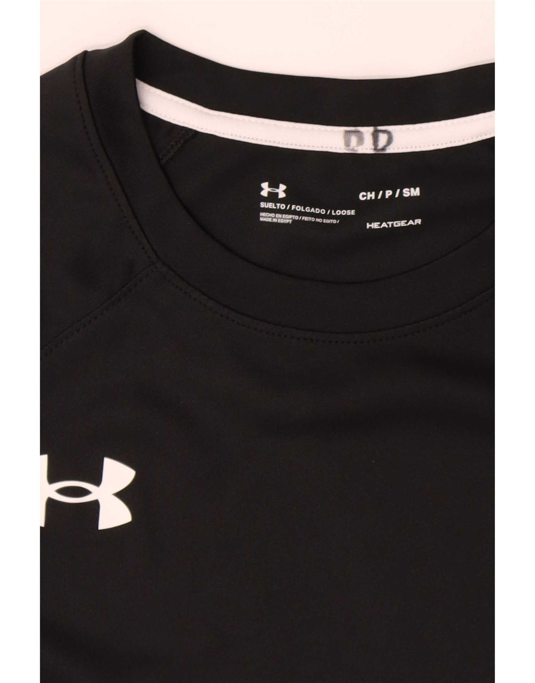 Męski t-shirt Under Armour Heat Gear, mały, czarny, poliestrowy