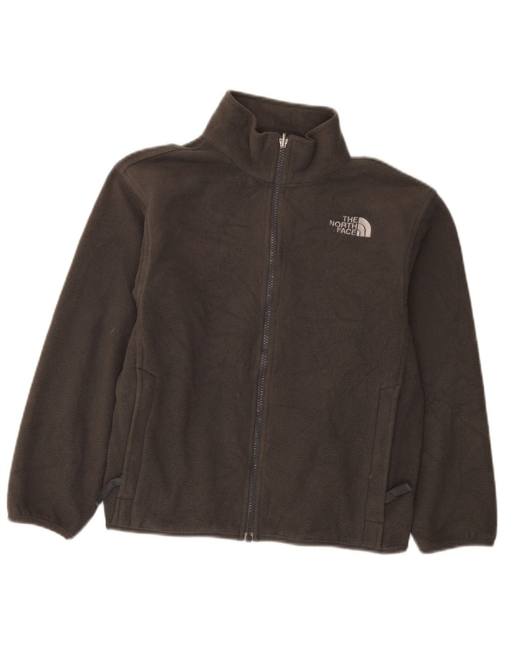 Chłopięca kurtka polarowa The North Face 9-10 lat, średnioszara, poliestrowa