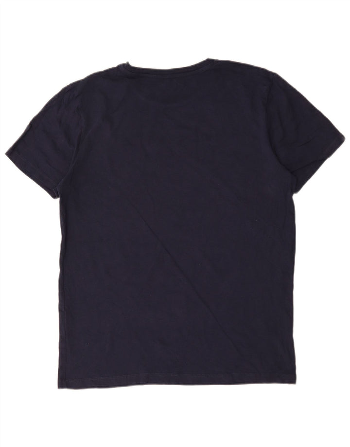 T-shirt męski Jack & Jones, duży, granatowy, bawełniany