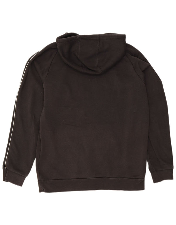 Adidas Męski sweter z kapturem, duży, czarny, bawełniany