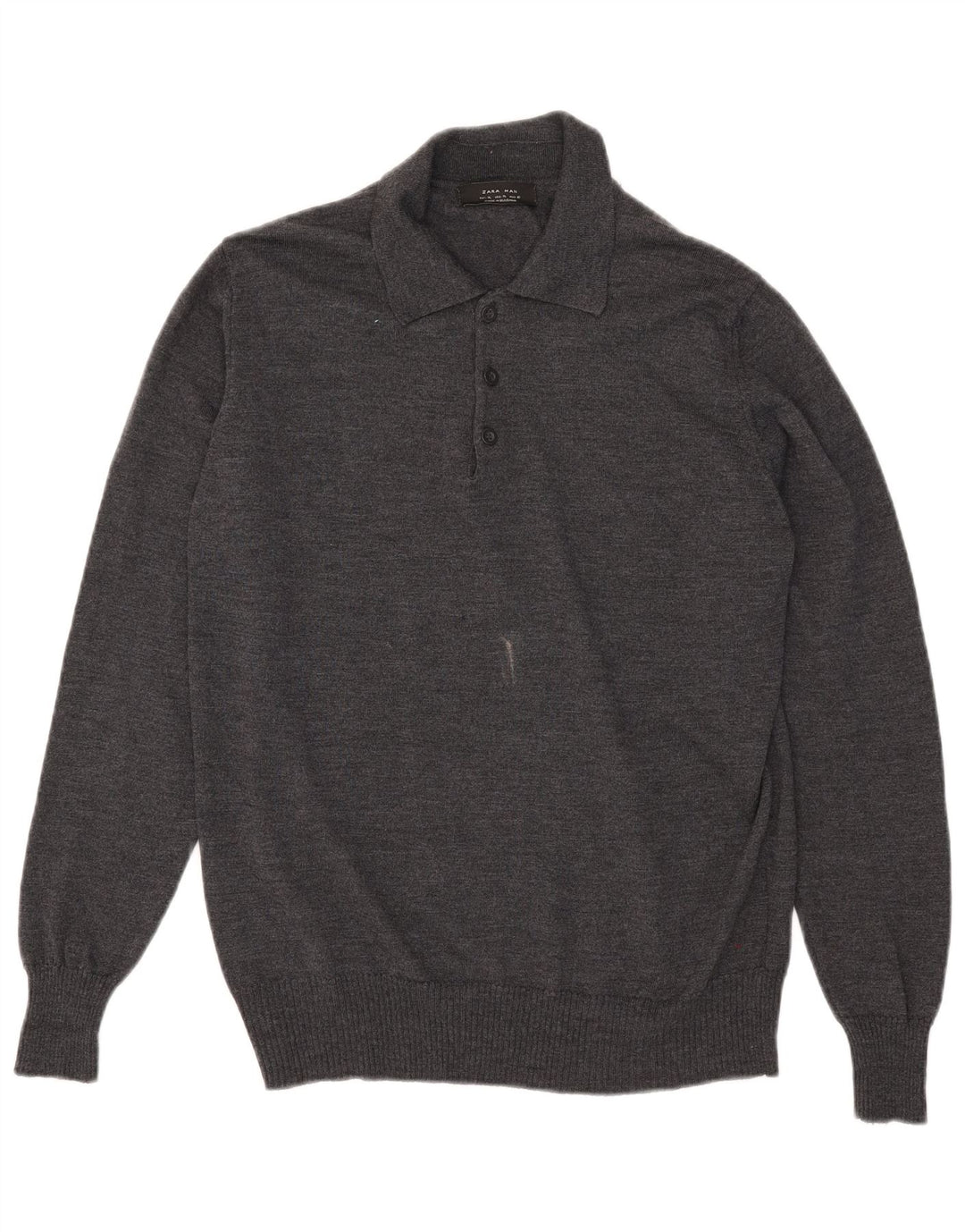 Męski sweter z golfem Zara XL, szary