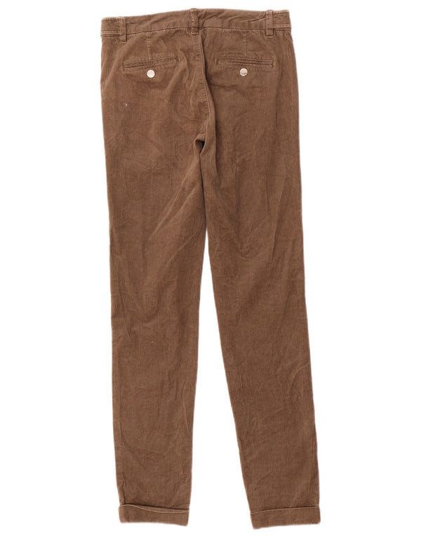 Spodnie Chino Massimo Dutti Damskie EU 36 XS W26 L29 Brązowe Jodełka