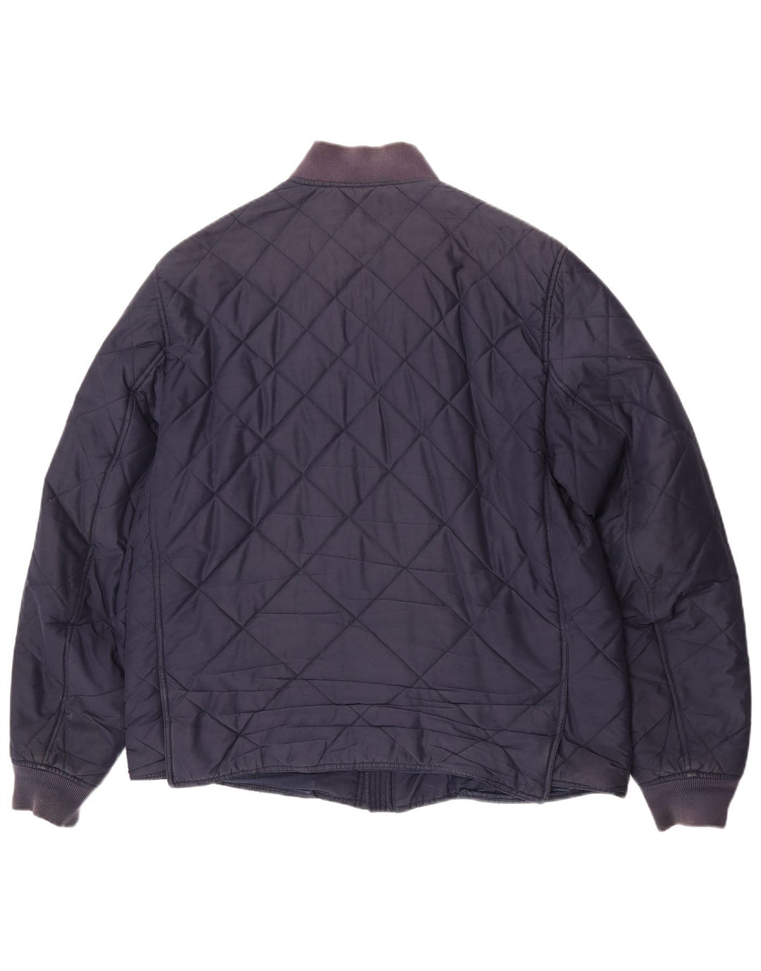 Męska pikowana kurtka Lacoste IT 56 3XL granatowa, poliestrowa