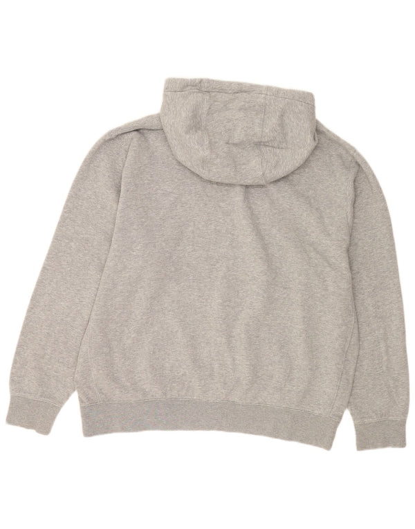 Męska bluza z kapturem Nike z grafiką XL, szara, nakrapiana bawełna