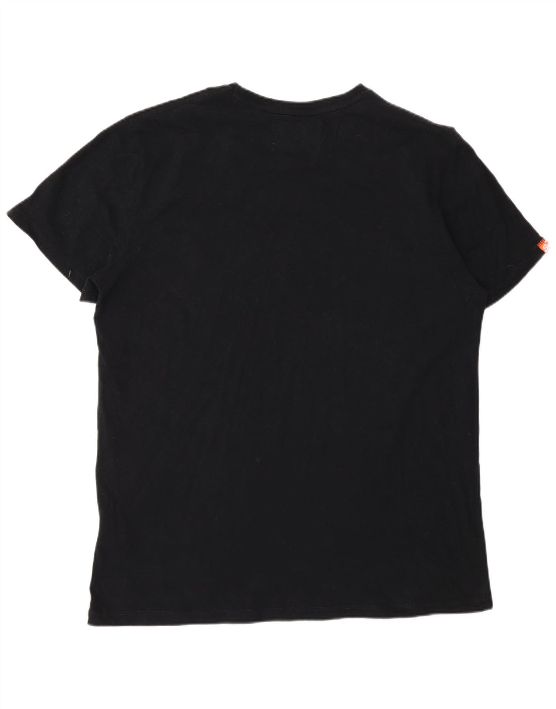 T-shirt męski Superdry Top 3XL, czarny, bawełniany