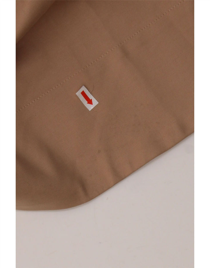 Damska sukienka o linii A bez rękawów TRUSSARDI IT 44 Średni beż, bawełna