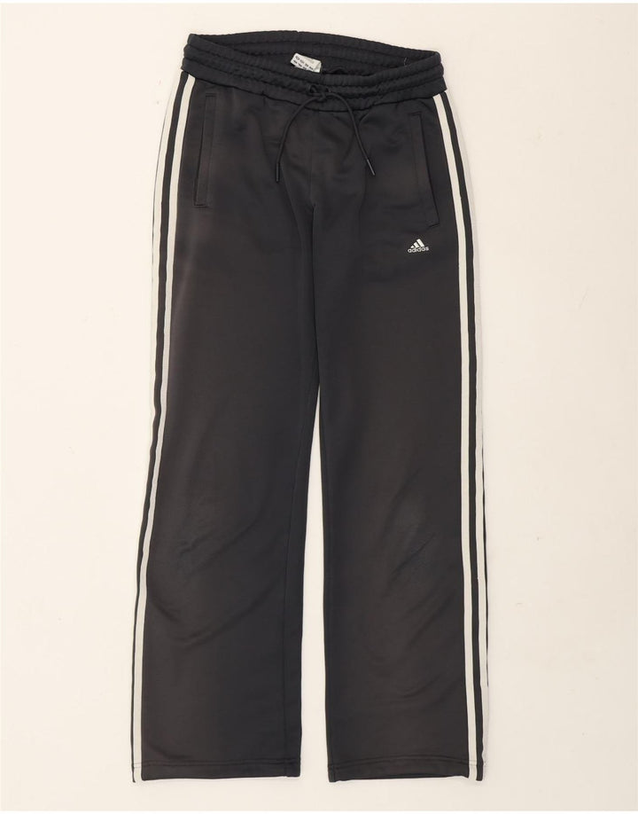 Damskie spodnie dresowe Adidas UK 10, małe, szare, poliestrowe
