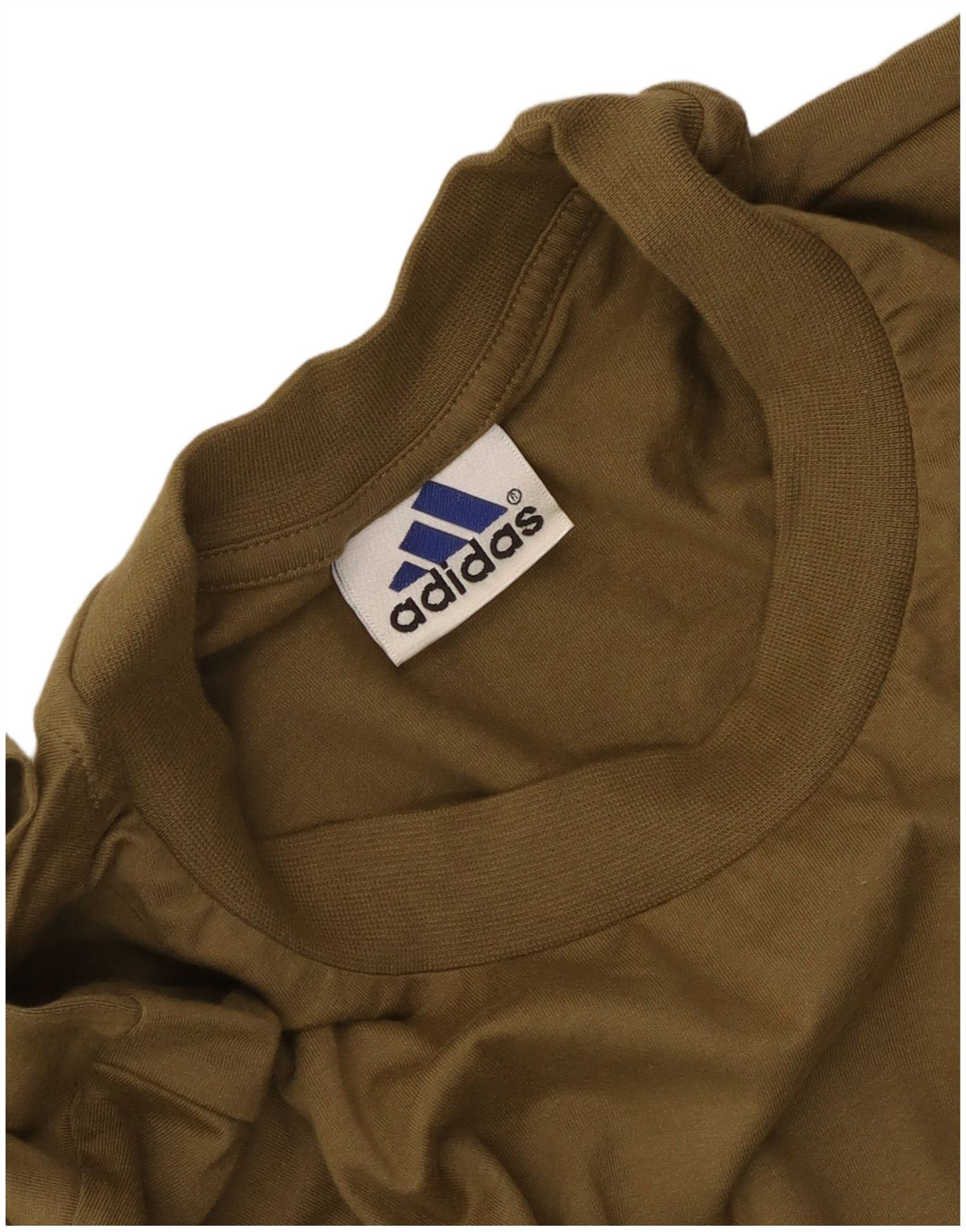 Męska koszulka z grafiką Adidas, duża, khaki
