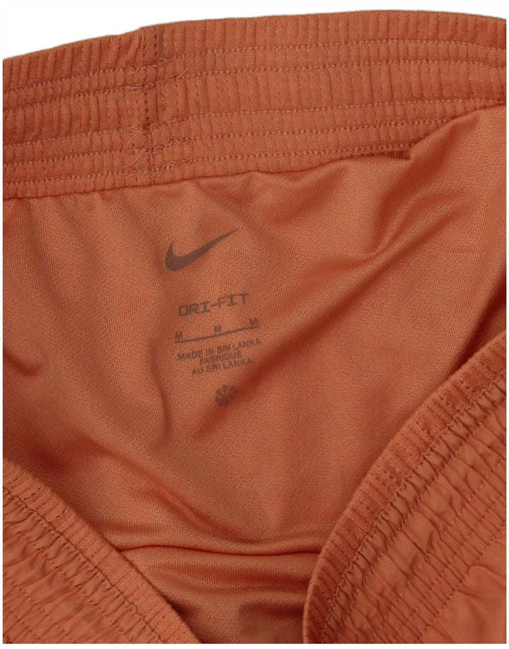 Damskie spodenki sportowe Nike Dri Fit UK 14, średni pomarańczowy poliester