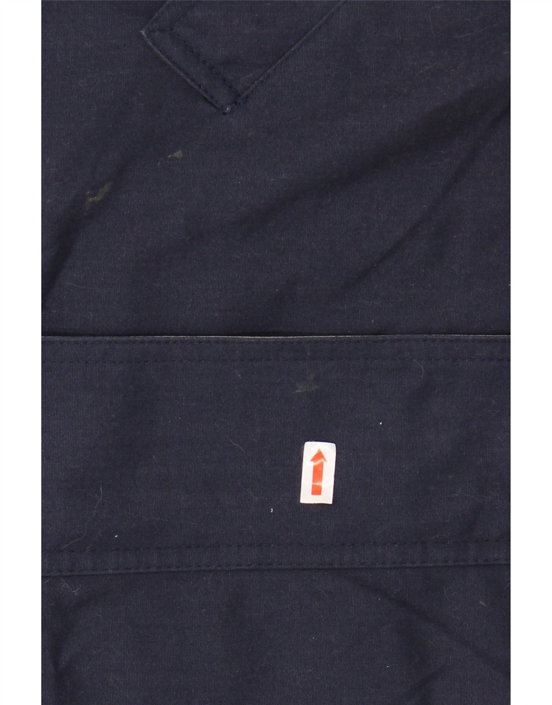 Damska kurtka wiatrówka z kapturem LONDON FOG UK 16, duża, granatowa