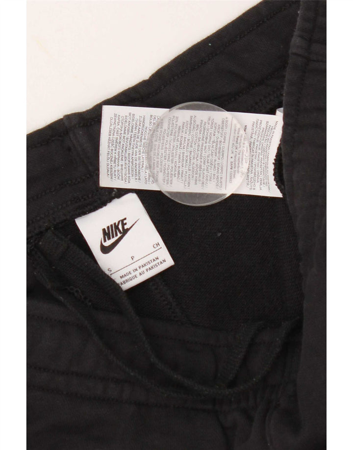Męskie spodnie dresowe Nike, małe, czarne, bawełniane