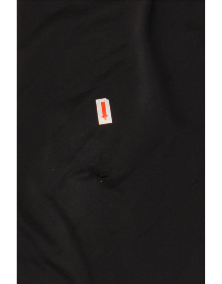 Damskie spodnie dresowe ADIDAS UK 12, średni czarny poliester