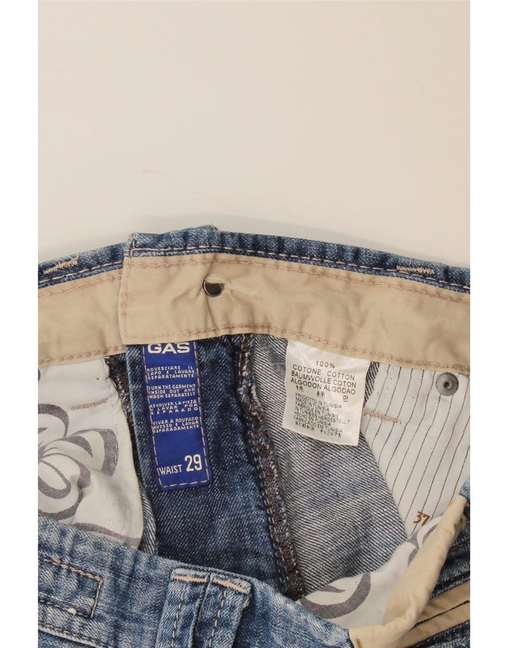 Męskie spodenki jeansowe Gas W29 Small Blue Cotton