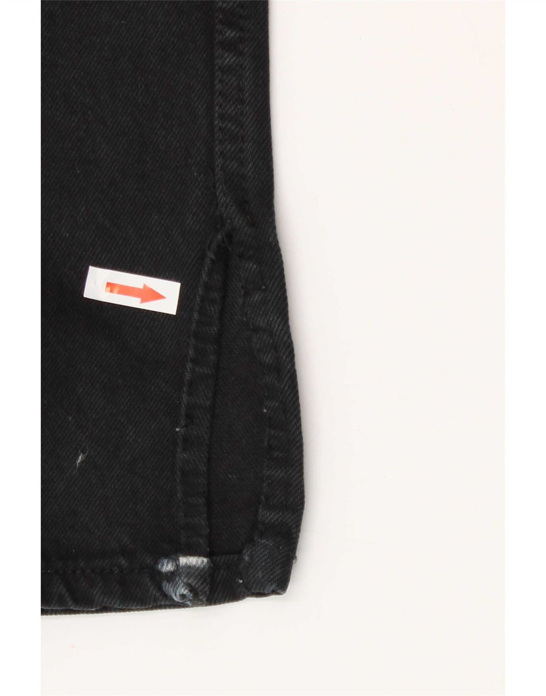 Męskie jeansy Levi's 501 Straight W31 L32 Czarne bawełniane