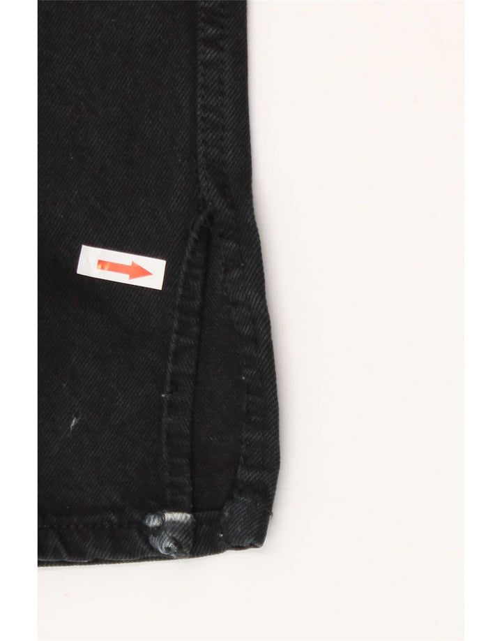 Męskie jeansy Levi's 501 Straight W31 L32 Czarne bawełniane