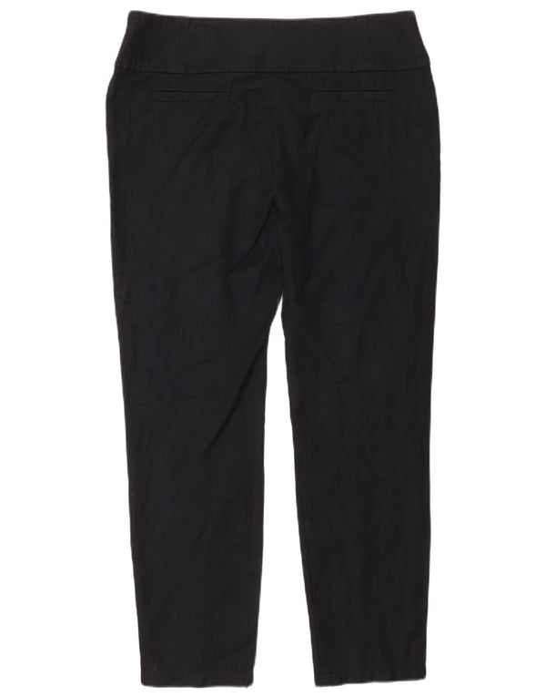 Damskie spodnie typu skinny Chino Max & Co. UK 12 Medium W30 L27 Czarna bawełna