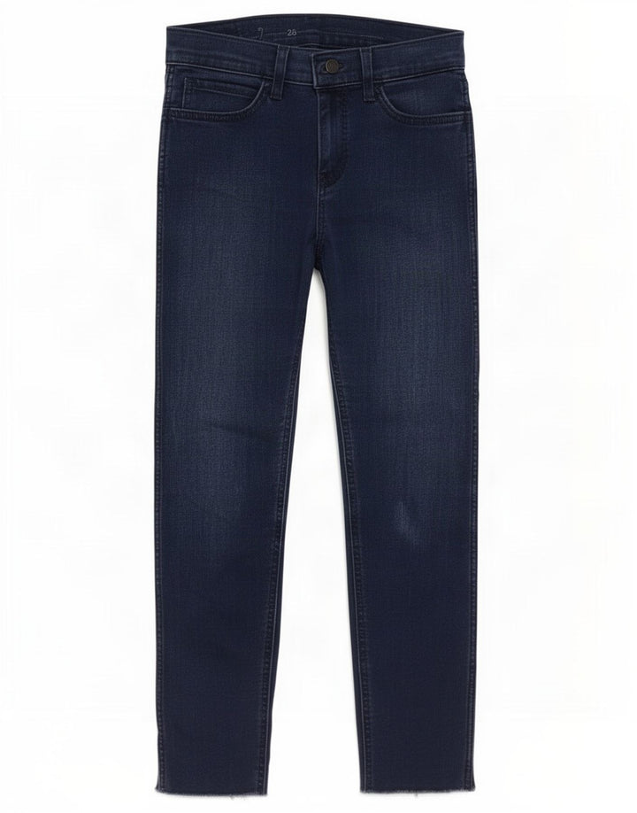 Damskie jeansy Levi's Slim W28 L26 Granatowa bawełna