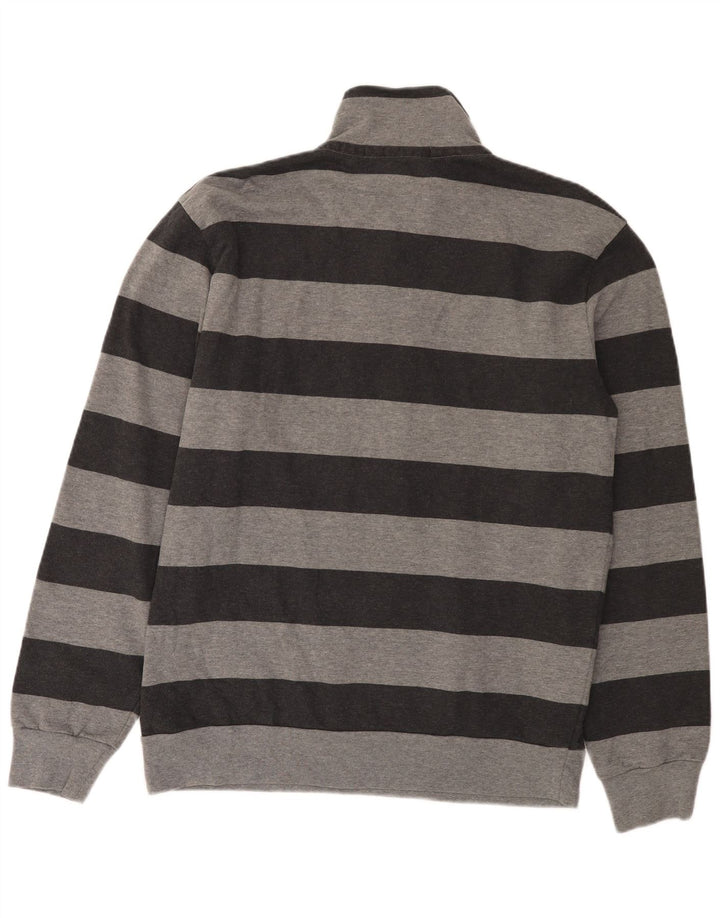 Męski sweter North Sails zapinany na guziki, 2XL, szary, bawełniany w paski