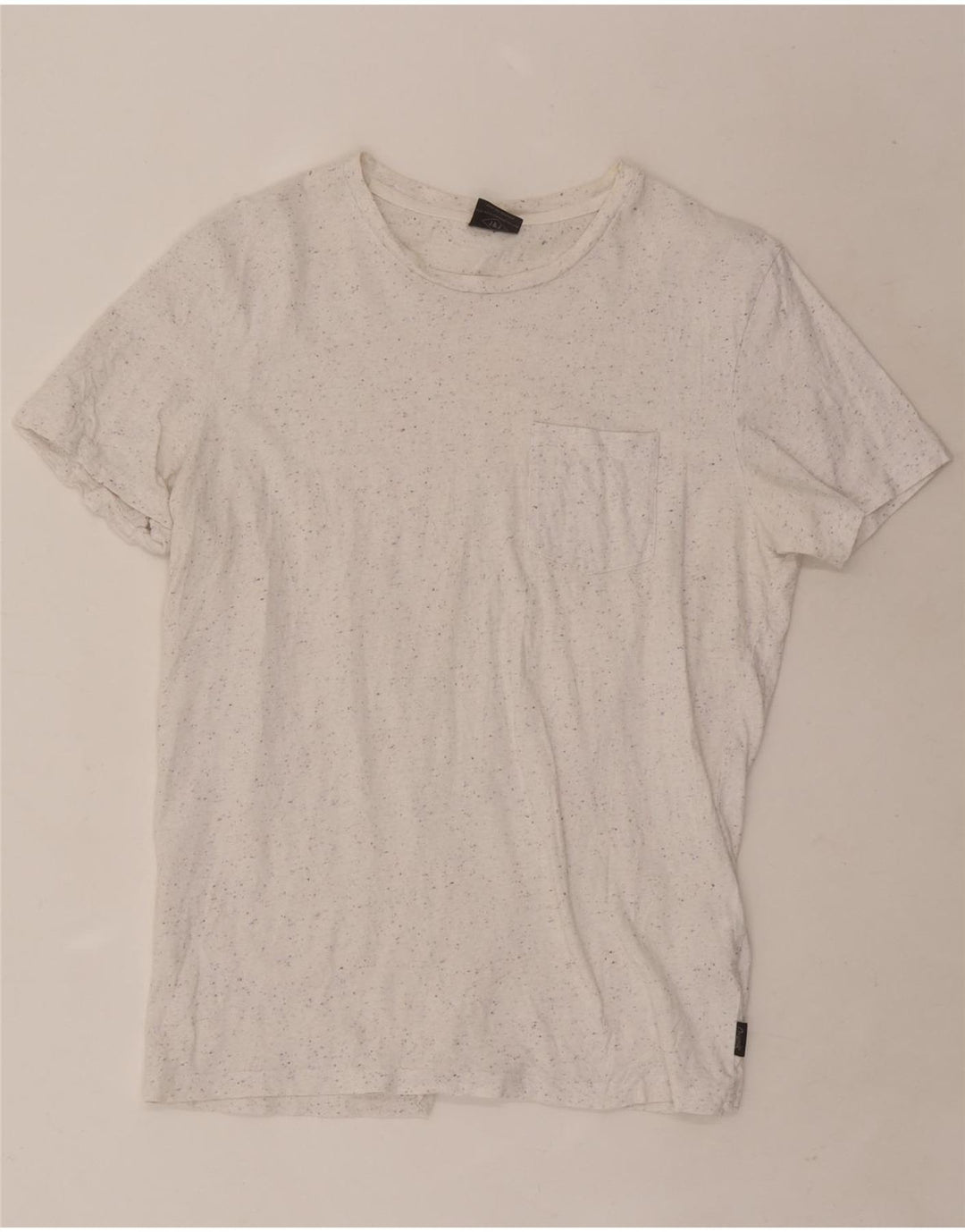 T-shirt męski Jack & Jones, bawełniany, średniej wielkości, w białe plamki