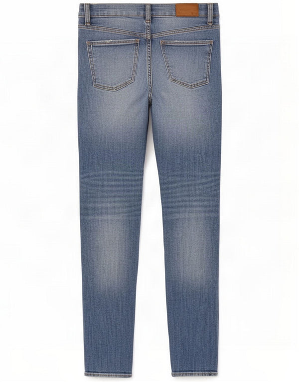 Damskie jeansy typu slim w stylu Zara EU 40 Medium W30 L26 niebieskie