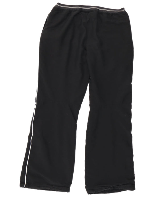 Damskie spodnie dresowe Nike UK 14/16, duże, czarne, poliestrowe