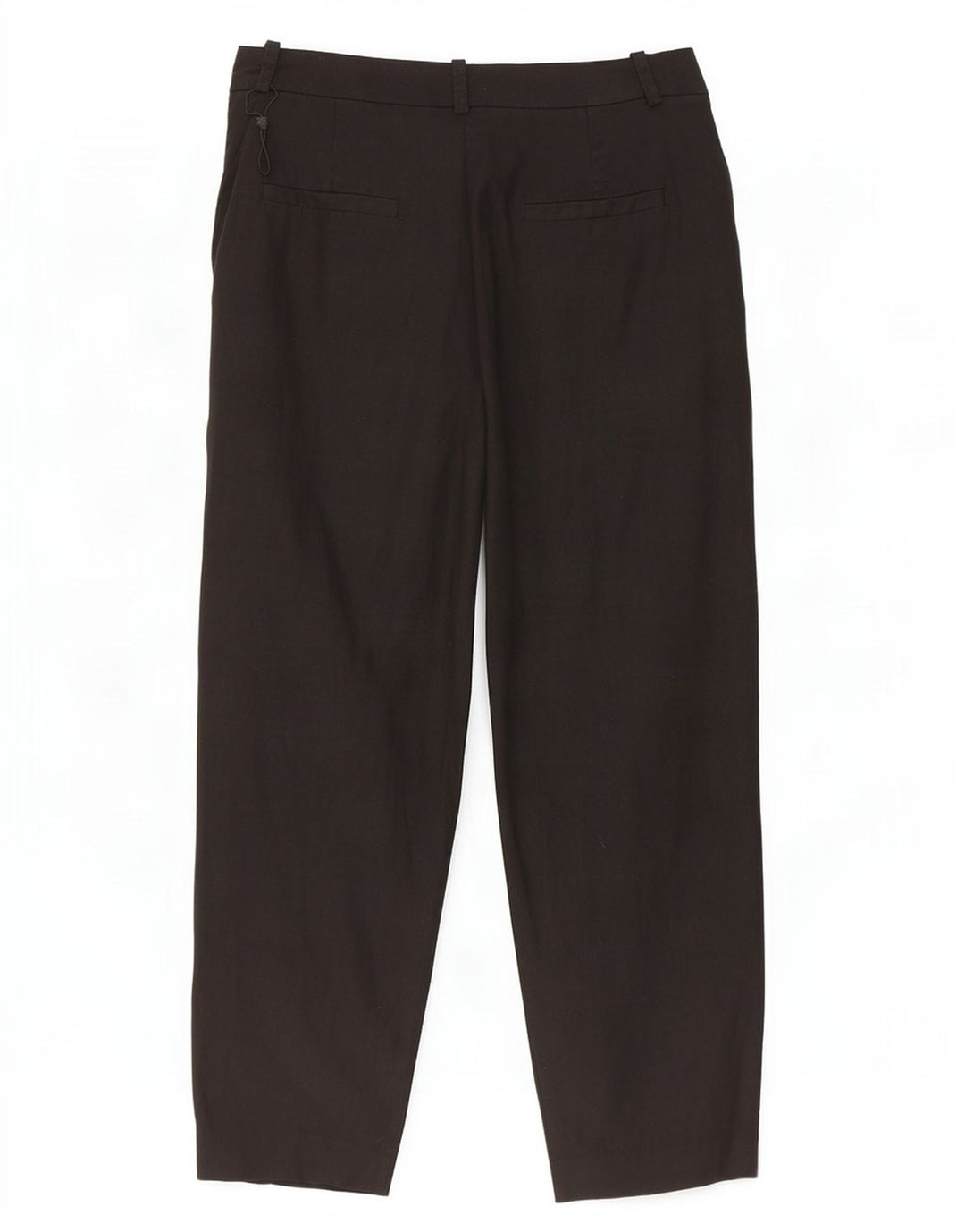Spodnie damskie Massimo Dutti EU 40 Medium W30 L25 Czarne lniane
