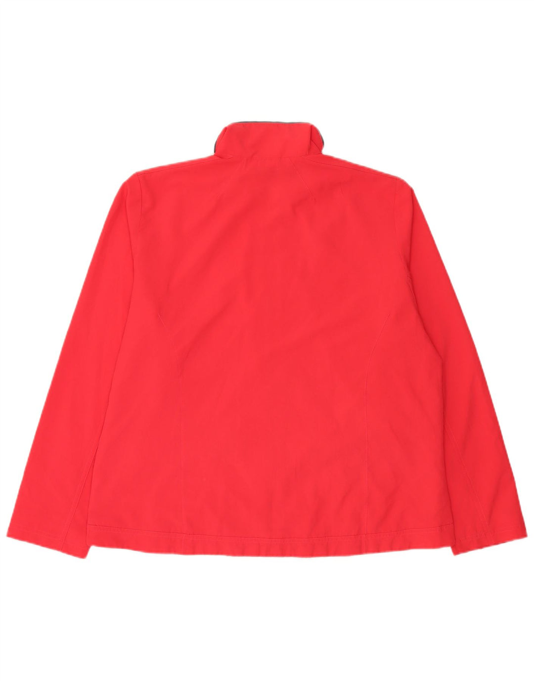 Damska kurtka dresowa Adidas UK 22 XL, czerwona, poliestrowa
