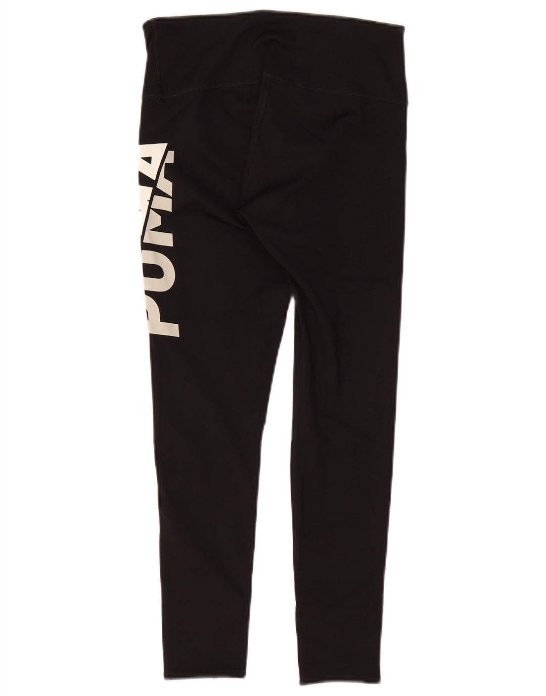 Damskie legginsy Puma Graphic UK 10, małe, czarne, poliestrowe
