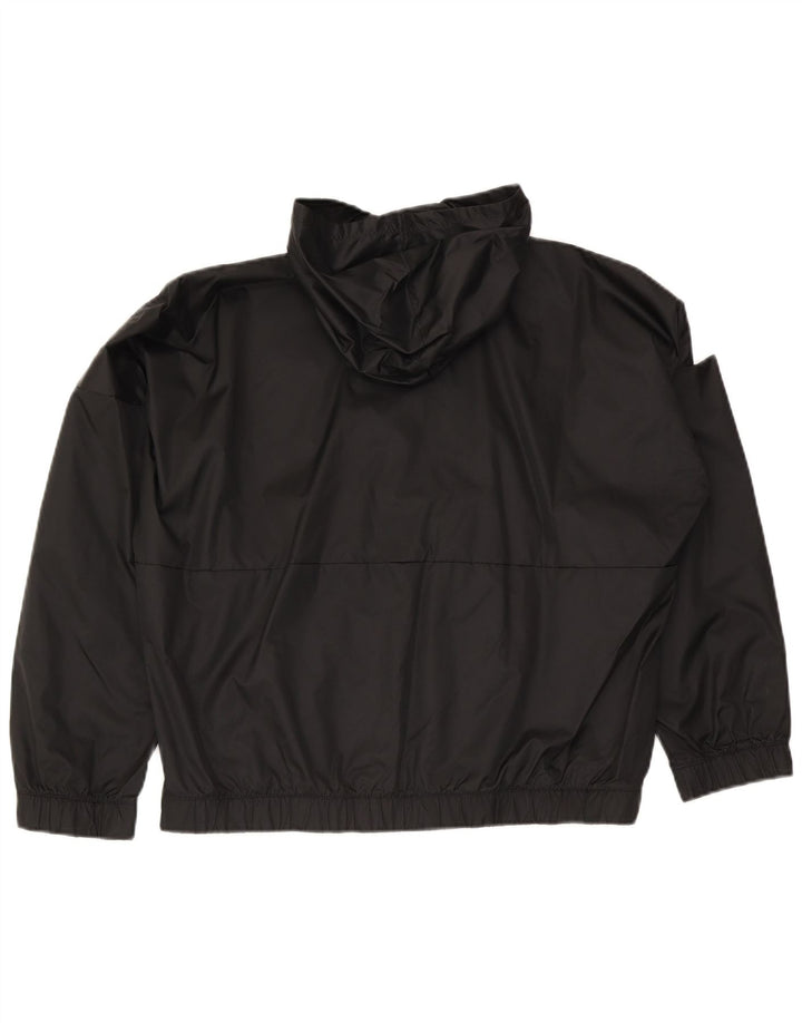 Damska kurtka dresowa Reebok Oversize z kapturem UK 16/18, duża czarna