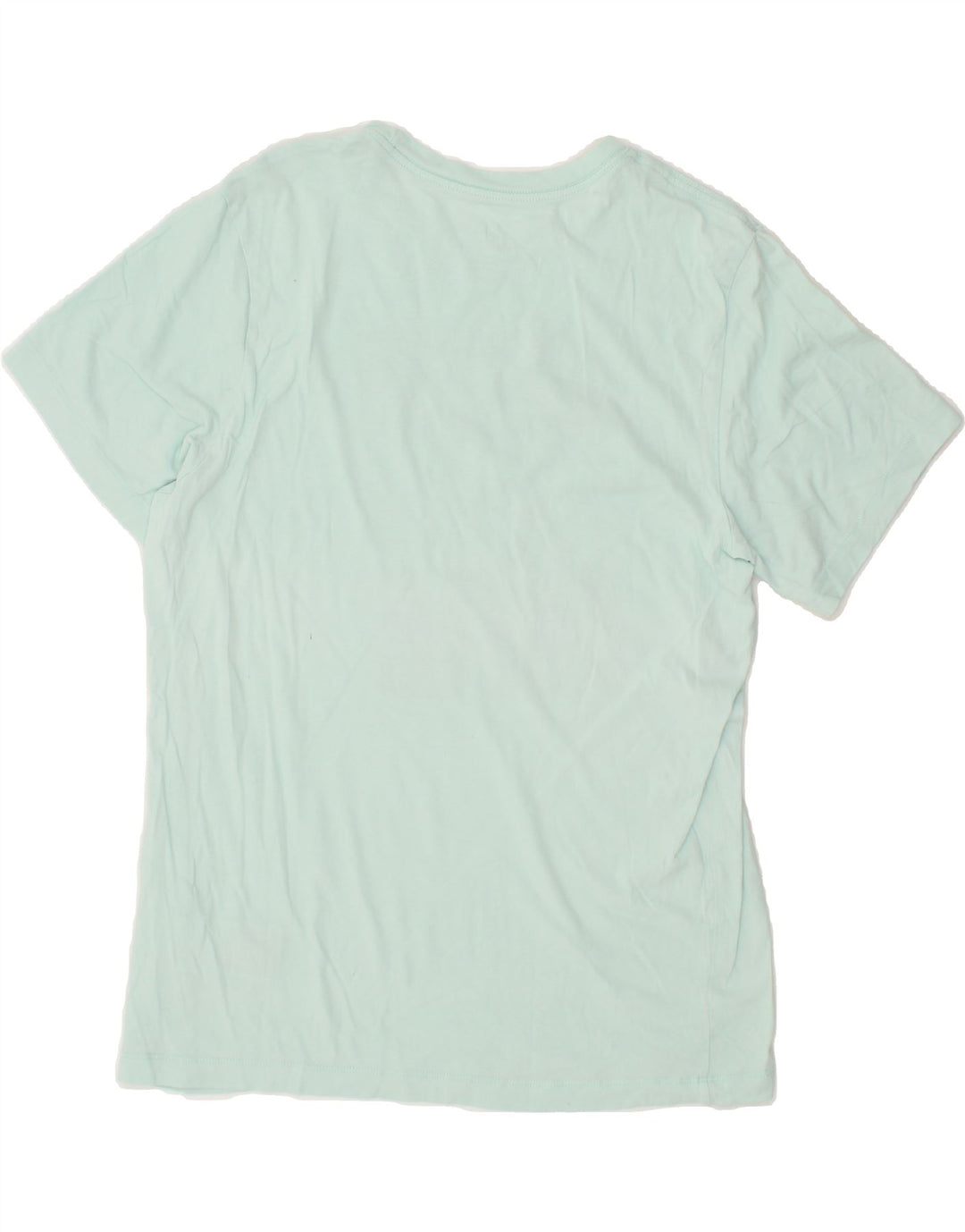 NIKE Mens Graphic T-Shirt Top Medium Blue Cotton Vintage Nike and Second-Hand Nike from Messina Hembry 