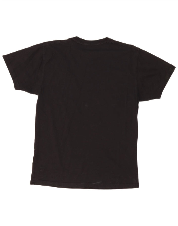 Męski T-shirt Vans o klasycznym kroju, średni czarny, bawełniany