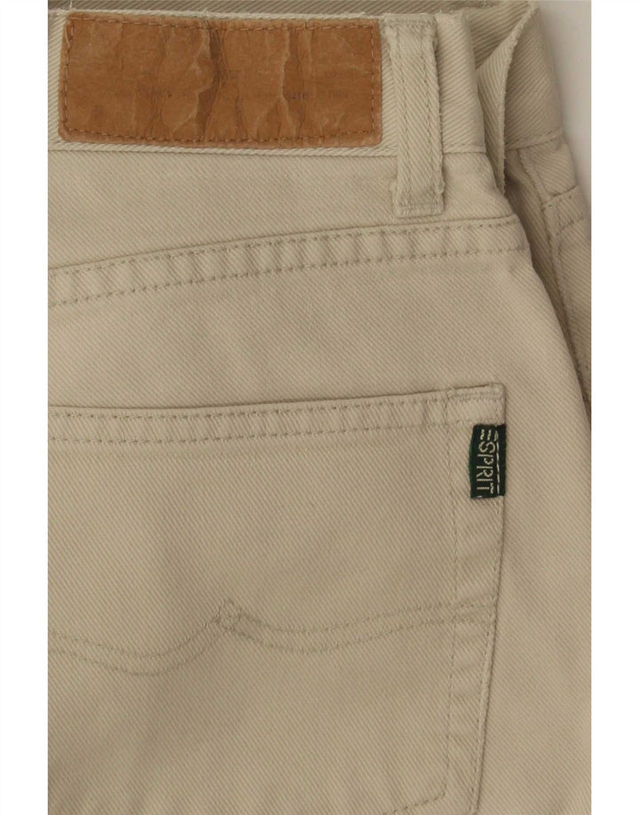 Damskie jeansy zwężane Esprit W25 L29 w kolorze beżowym